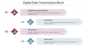 Digital Data Transmission Block In Powerpoint And Google Slides Cpb