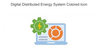 Digital Distributed Energy System Colored Icon In Powerpoint Pptx Png And Editable Eps Format