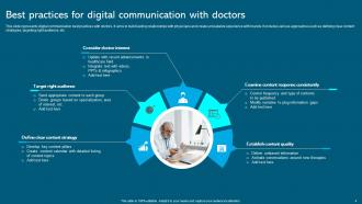 Digital Doctor Powerpoint Ppt Template Bundles Interactive Designed