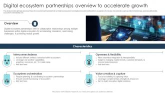 Digital Ecosystem Partnerships Overview Digital Transformation Strategies To Integrate DT SS