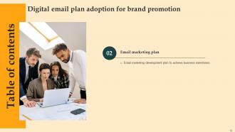 Digital Email Plan Adoption For Brand Promotion Powerpoint Presentation Slides Colorful Images