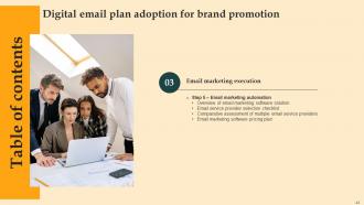 Digital Email Plan Adoption For Brand Promotion Powerpoint Presentation Slides Compatible Best