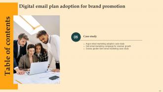 Digital Email Plan Adoption For Brand Promotion Powerpoint Presentation Slides Adaptable Best