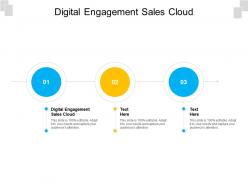 Digital engagement sales cloud ppt powerpoint presentation pictures deck cpb