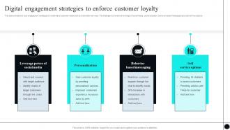 Digital Engagement Strategies To Enforce Customer Loyalty