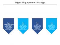 Digital engagement strategy ppt powerpoint presentation slides example cpb