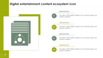 Digital Entertainment Content Ecosystem Icon