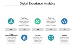 Digital experience analytics ppt powerpoint presentation icon professional cpb