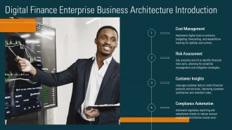 Digital Finance Enterprise Business Architecture PPT PowerPoint ST AI Compatible Graphical