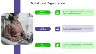 Digital First Organization In Powerpoint And Google Slides Cpb