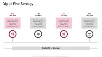 Digital First Strategy In Powerpoint And Google Slides Cpb