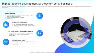 Digital Footprint Development Strategy For Small Business