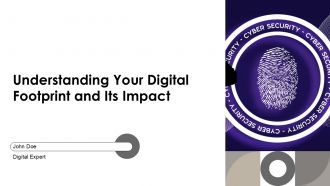Digital Footprint PPT Demonstration AT