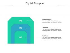 Digital footprint ppt powerpoint presentation layouts format ideas cpb