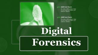 Digital Forensics Ppt Powerpoint Presentation Diagram Templates