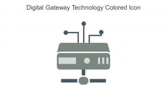Digital Gateway Technology Colored Icon In Powerpoint Pptx Png And Editable Eps Format