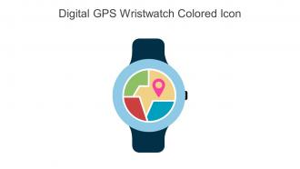 Digital Gps Wristwatch Colored Icon In Powerpoint Pptx Png And Editable Eps Format