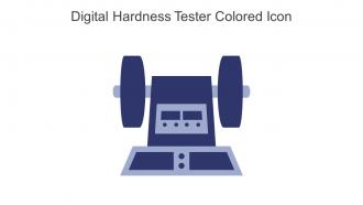 Digital Hardness Tester Colored Icon In Powerpoint Pptx Png And Editable Eps Format