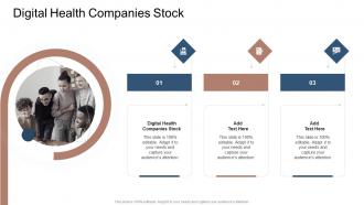 Digital Health Companies Stock In Powerpoint And Google Slides Cpb
