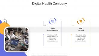 Digital Health Company In Powerpoint And Google Slides Cpb