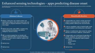 Digital Health IT Enhanced Sensing Technologies Apps Predicting Disease Onset