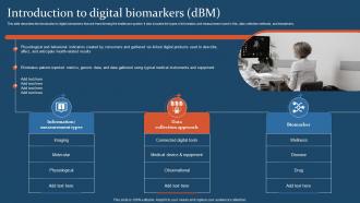 Digital Health IT Introduction To Digital Biomarkers Dbm Ppt Styles Background Images
