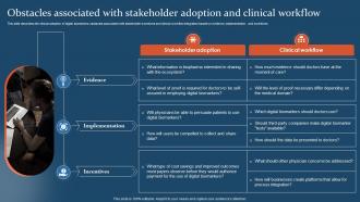 Digital Health IT Obstacles Associated With Stakeholder Adoption And Clinical Workflow
