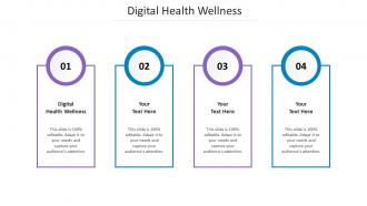 Digital Health Wellness Ppt Powerpoint Presentation Gallery Format Cpb