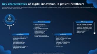 Digital Healthcare Innovation Powerpoint Ppt Template Bundles Slides Best
