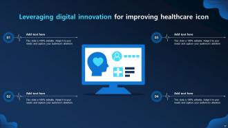 Digital Healthcare Innovation Powerpoint Ppt Template Bundles Researched Best