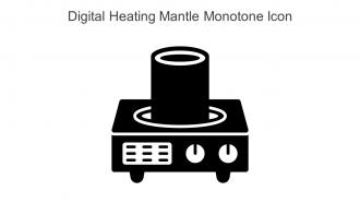 Digital Heating Mantle Monotone Icon In Powerpoint Pptx Png And Editable Eps Format