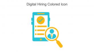 Digital Hiring Colored Icon In Powerpoint Pptx Png And Editable Eps Format