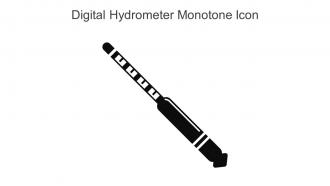 Digital Hydrometer Monotone Icon In Powerpoint Pptx Png And Editable Eps Format