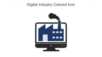Digital Industry Colored Icon In Powerpoint Pptx Png And Editable Eps Format