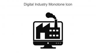 Digital Industry Monotone Icon In Powerpoint Pptx Png And Editable Eps Format