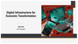 Digital Infrastructure For Economic Transformation PPT Graphics AT