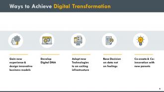 Digital innovation and transformation powerpoint presentation slides