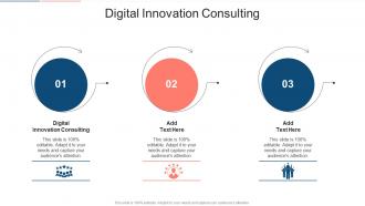 Digital Innovation Consulting In Powerpoint And Google Slides Cpb