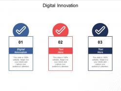 Digital innovation ppt powerpoint presentation icon ideas cpb