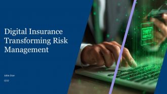 Digital Insurance Transforming Risk Management PPT Information ACP