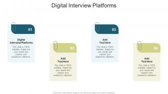 Digital Interview Platforms In Powerpoint And Google Slides Cpb
