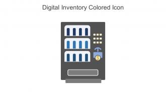 Digital Inventory Colored Icon In Powerpoint Pptx Png And Editable Eps Format