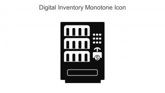 Digital Inventory Monotone Icon In Powerpoint Pptx Png And Editable Eps Format