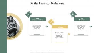 Digital Investor Relations In Powerpoint And Google Slides Cpb