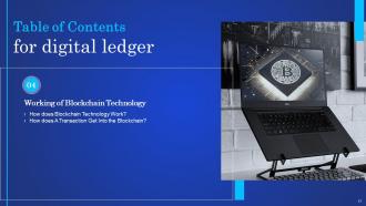 Digital Ledger IT Powerpoint Presentation Slides