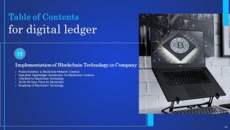 Digital Ledger IT Powerpoint Presentation Slides
