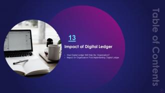 Digital Ledger Technology Powerpoint Presentation Slides