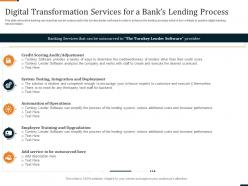 Digital lending process industry transformation strategies in banking sector