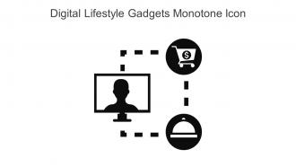 Digital Lifestyle Gadgets Monotone Icon In Powerpoint Pptx Png And Editable Eps Format