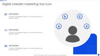 Digital Linkedin Marketing Tool Icon